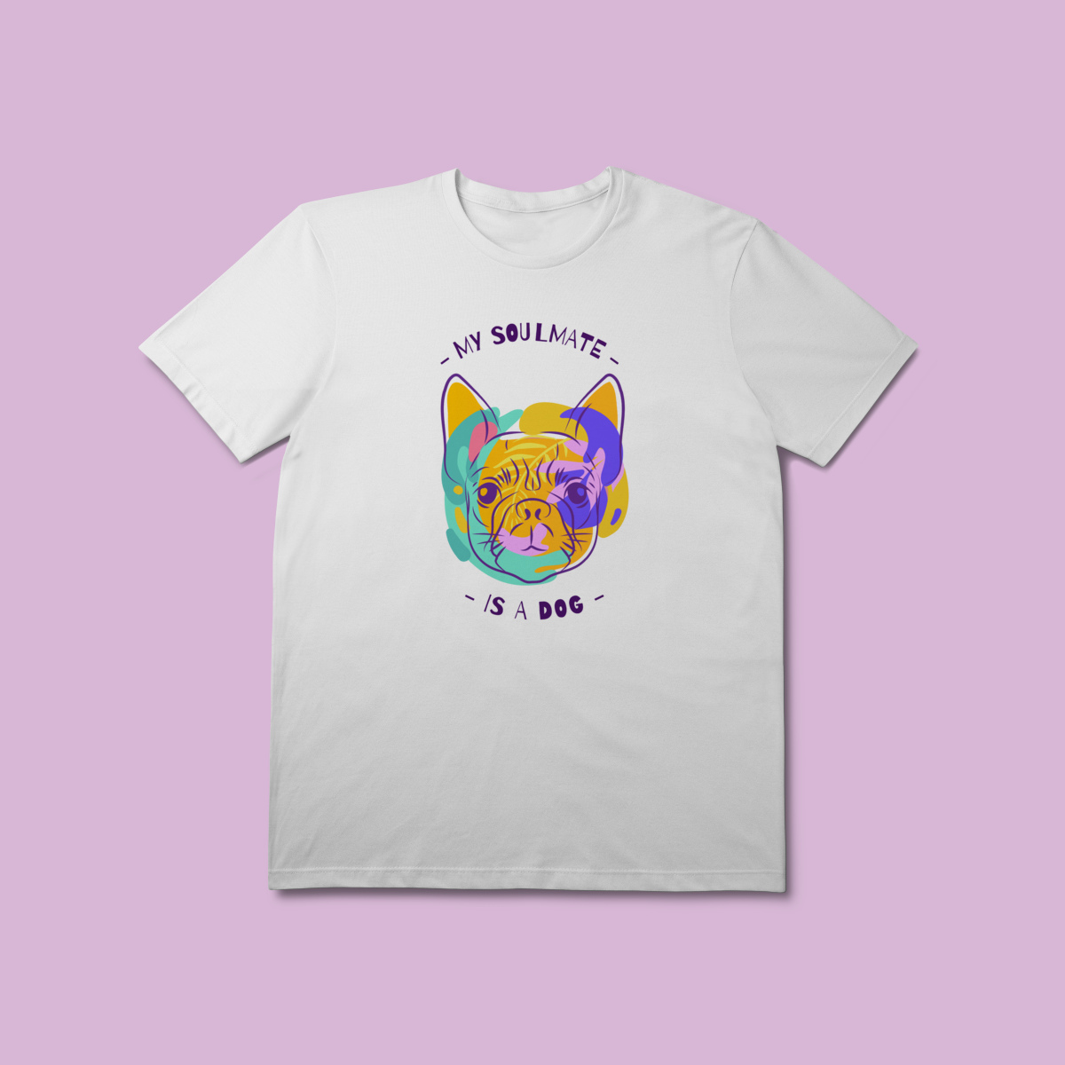 Nome do produto: Camiseta Premium - My soulmate is a dog