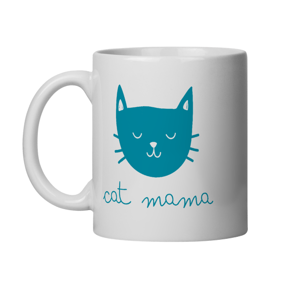 Caneca - Blue Cat Mama