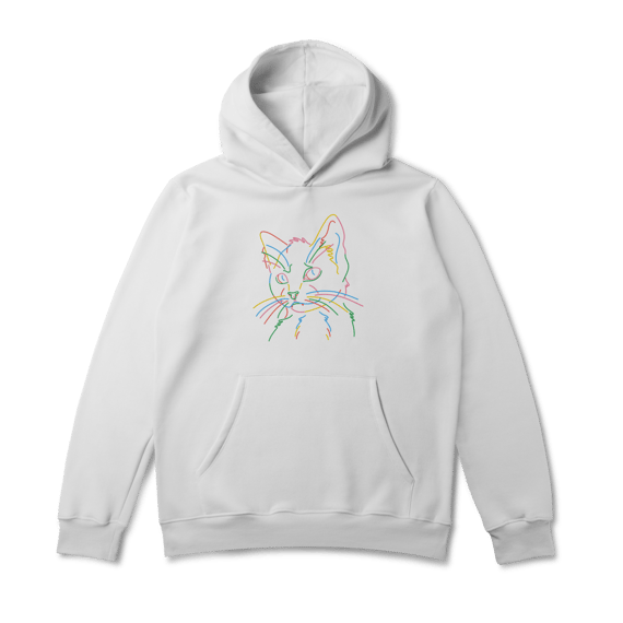 Moletom - Gatinho Neon
