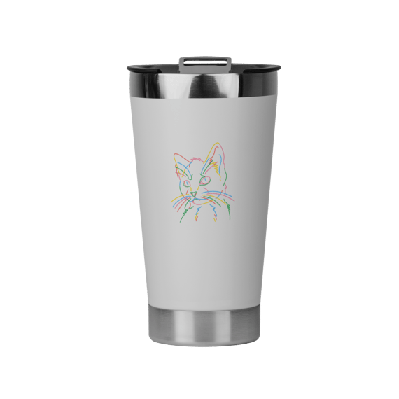 Copo Térmico - Gatinho Neon