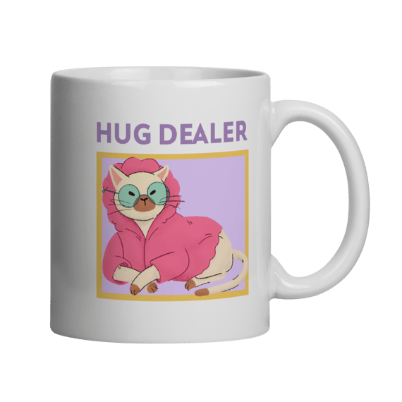 Caneca - HUG DEALER Gato