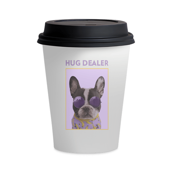 Copo Cerâmica- HUG DEALER Dog
