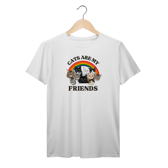Camiseta Prime - All cats are my friends