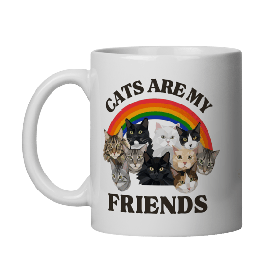 Caneca - Cats are my friends