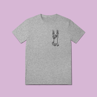 Nome do produto Camiseta Quality Gato Rasgado