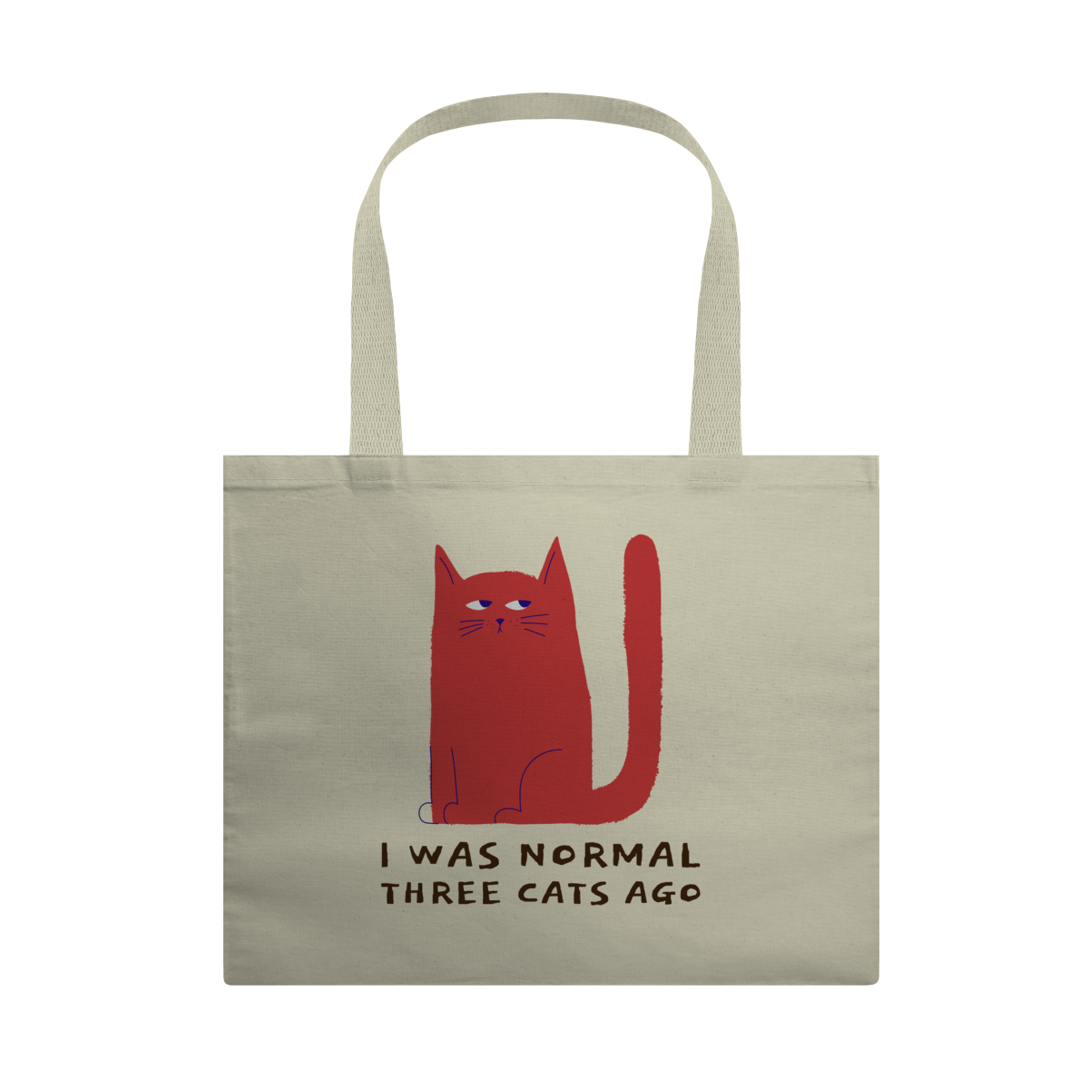 Nome do produto: Ecobag - I was normal three cats ago