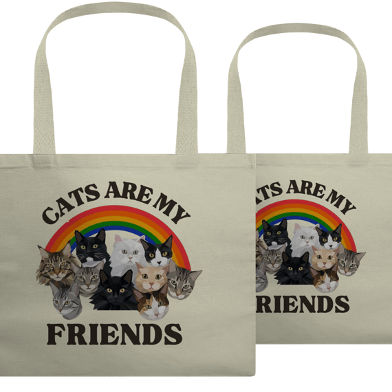Ecobag - All cats are my friends