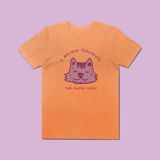 Nome do produto Camiseta Estonada - O melhor terapeuta tem 4 patas