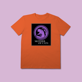 Nome do produto Camiseta Premium Petnip Mother of Cats - 100% Algodão