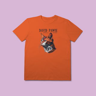 Nome do produto Camiseta Premium Petnip David Pawie - 100% Algodão