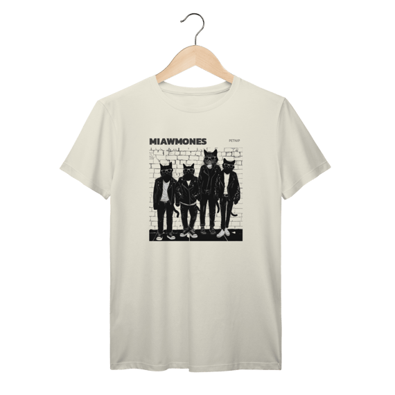 Camiseta 100% Algodão - MIAWMONES