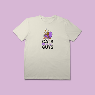 Nome do produto Camiseta Premium Petnip Cats Before Guys - 100% Algodão