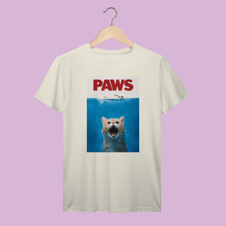 Nome do produto Camiseta 100% Algodão PAWS