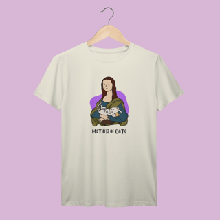 Nome do produto Camiseta Premium Petnip Mother Of Cats - 100% Algodão