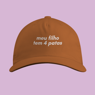 Nome do produto Boné Petnip Meu Filho Tem 4 Patas - Prime Confort Sarja