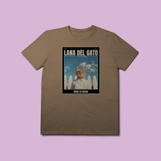 Nome do produto Camiseta Premium Petnip Lana Del Gato - 100% Algodão