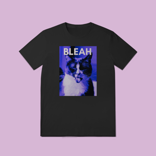 Camiseta Quality Gato Bleah
