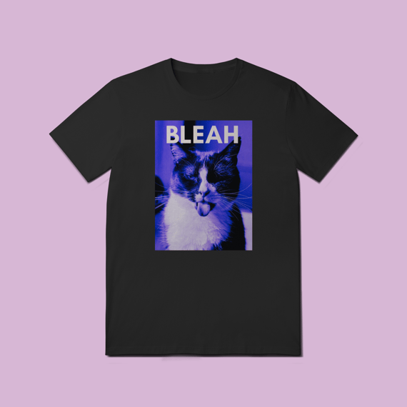 Camiseta Quality Gato Bleah