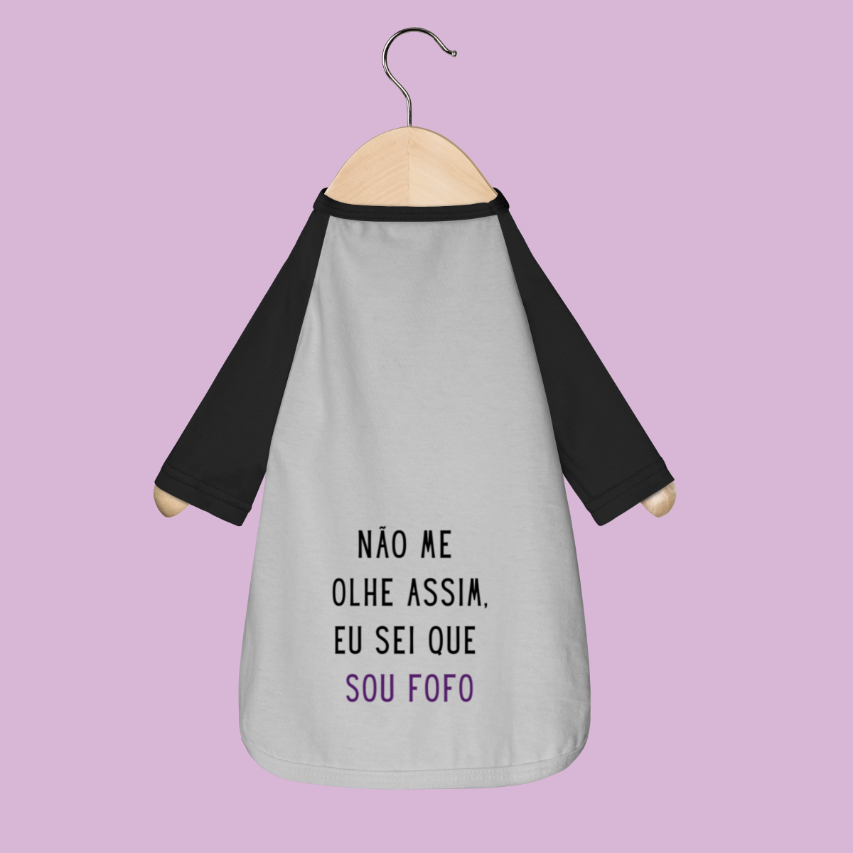 Nome do produto: Roupa Pet Petnip Sei Que Sou Fofo - 100% Algodão