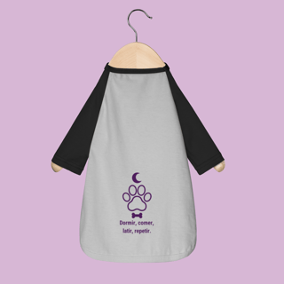 Nome do produto Roupa Pet Petnip Dormir Comer Latir - 100% Algodão