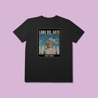 Nome do produto Camiseta Premium Petnip Lana Del Gato - 100% Algodão