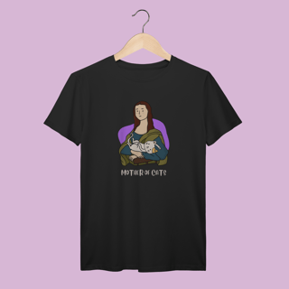 Nome do produto Camiseta Premium Petnip Mother Of Cats - 100% Algodão