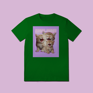 Nome do produto Camiseta Quality MEOW-MEOW