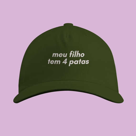 Boné Petnip Meu Filho Tem 4 Patas - Prime Confort Sarja