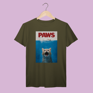 Nome do produto Camiseta 100% Algodão PAWS
