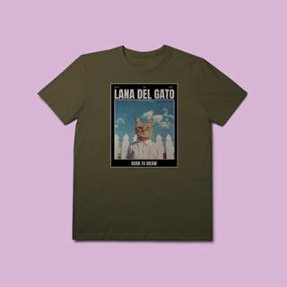 Nome do produto Camiseta Premium Petnip Lana Del Gato - 100% Algodão