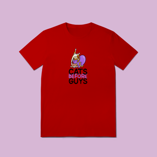 Nome do produto Camiseta Quality Cats Before Guys