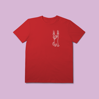 Nome do produto Camiseta Premium Petnip Gato Rasgado - 100% Algodão