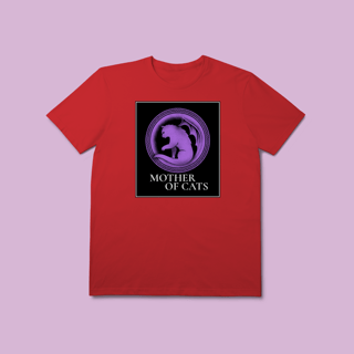 Nome do produto Camiseta Premium Petnip Mother of Cats - 100% Algodão