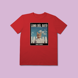 Nome do produto Camiseta Premium Petnip Lana Del Gato - 100% Algodão