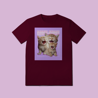 Nome do produto Camiseta Quality MEOW-MEOW