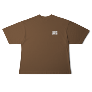 Nome do produto Camiseta Oversized Unissex RUÍDO SANTO – SIRVA (Mateus 20:28)