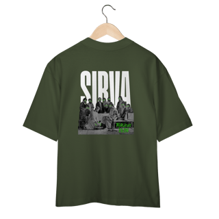 Nome do produto Camiseta Oversized Unissex RUÍDO SANTO – SIRVA (Mateus 20:28)
