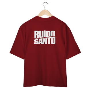 Nome do produto Camiseta Oversized Unissex RUÍDO SANTO