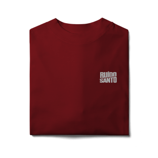 Nome do produto Camiseta Oversized Unissex RUÍDO SANTO – SIRVA (Mateus 20:28)