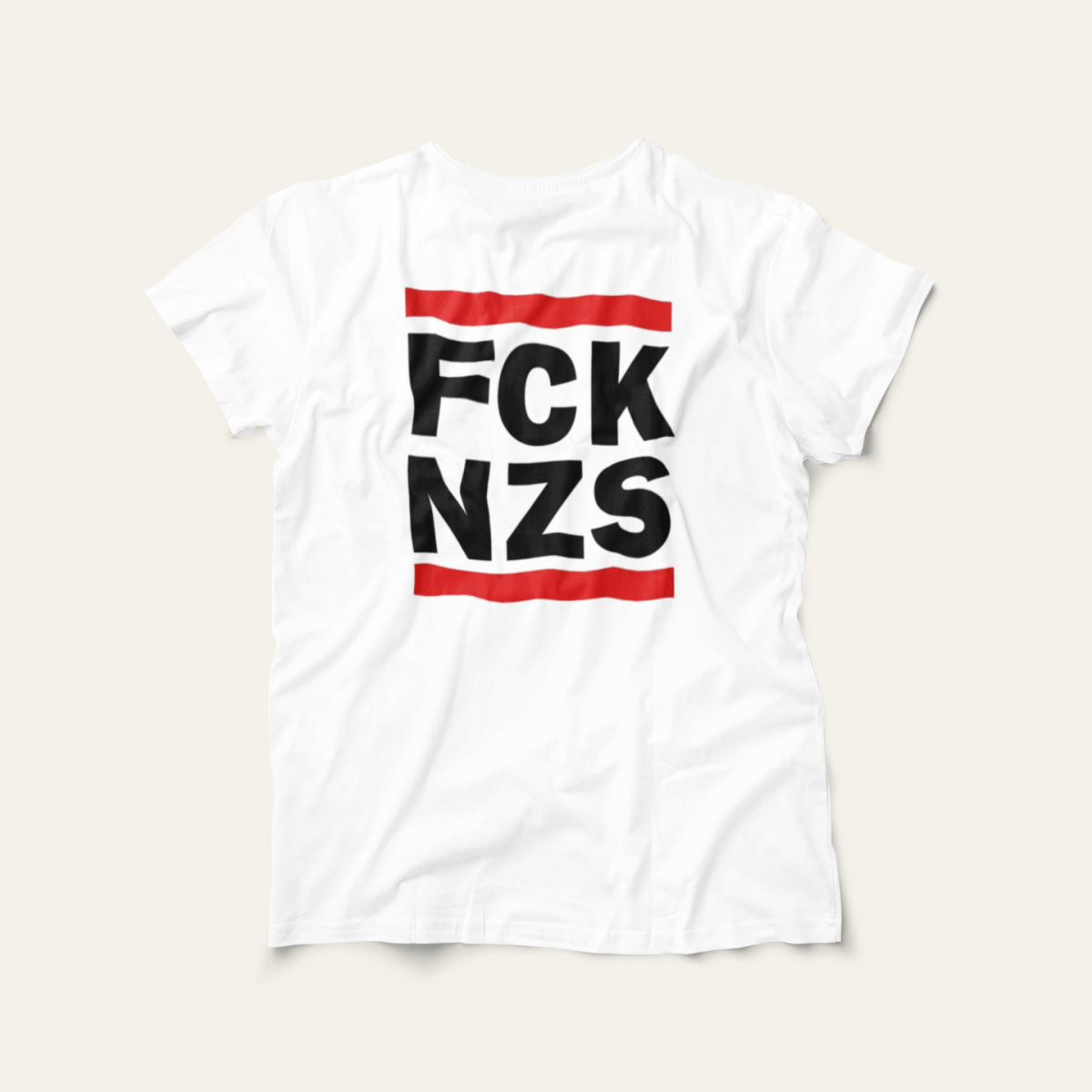 Nome do produto: Camiseta FCK NZS: Luta e Resistência - VOZ ATIVA | Algodão 100% (Prime-Premium)