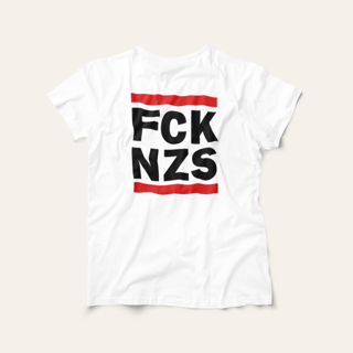 Nome do produto Camiseta FCK NZS: Luta e Resistência - VOZ ATIVA | Algodão 100% (Prime-Premium)
