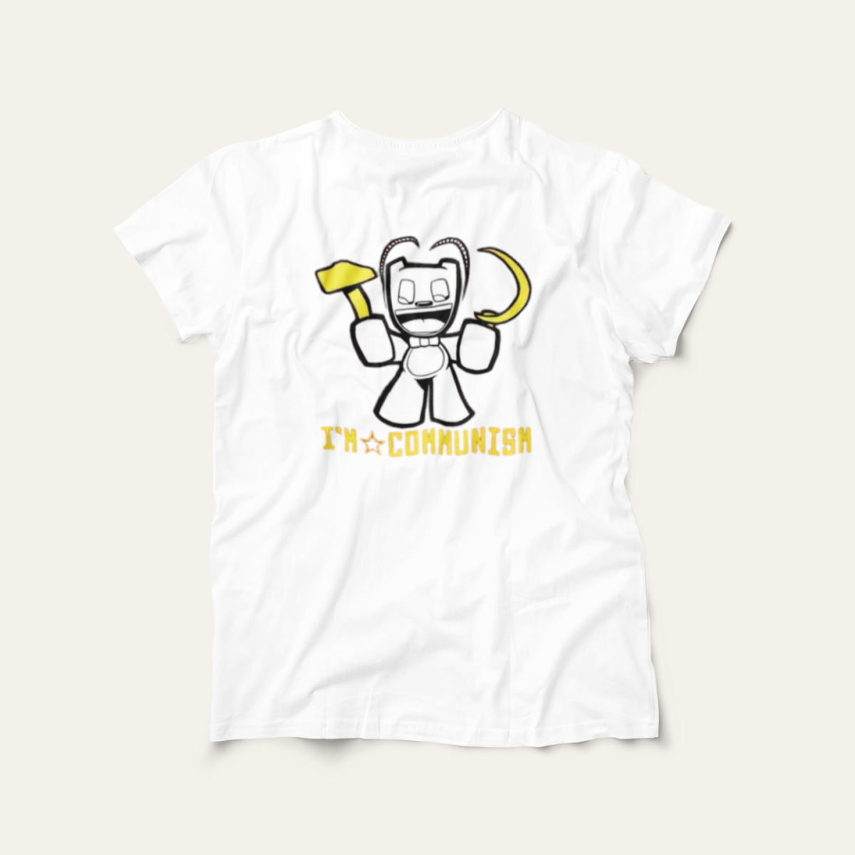 Nome do produto: Camiseta Gummy Bear Comunista: Sátira Ativa - VOZ ATIVA | Algodão 100% (Prime-Premium)