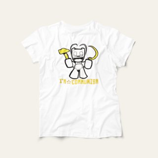 Camiseta Gummy Bear Comunista: Sátira Ativa - VOZ ATIVA | Algodão 100% (Prime-Premium)