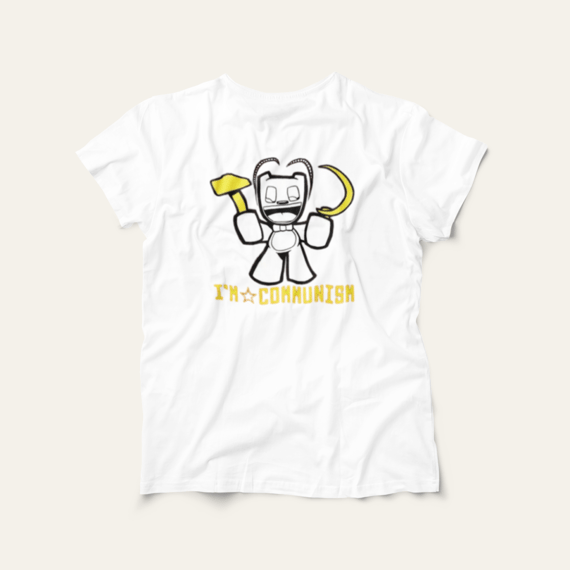 Camiseta Gummy Bear Comunista: Sátira Ativa - VOZ ATIVA | Algodão 100% (Prime-Premium)