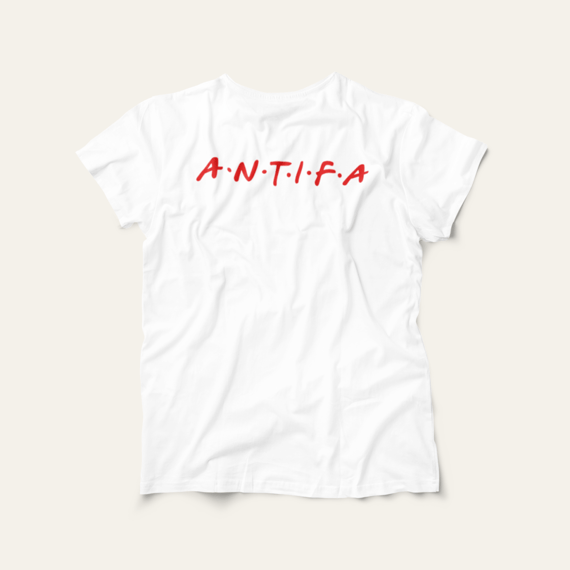 Camiseta Ação Antifascista: Luta e Resistência - VOZ ATIVA | Algodão 100% (Prime-Premium)