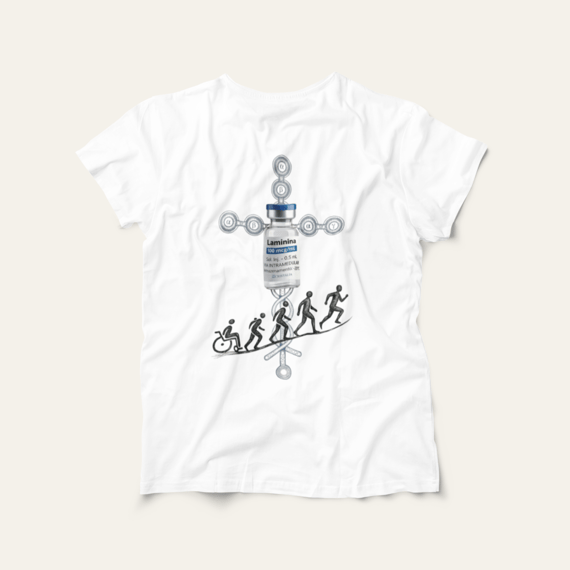 Camiseta Polilaminina: Saúde e Trabalho - VOZ ATIVA | Algodão 100% (Prime-Premium)