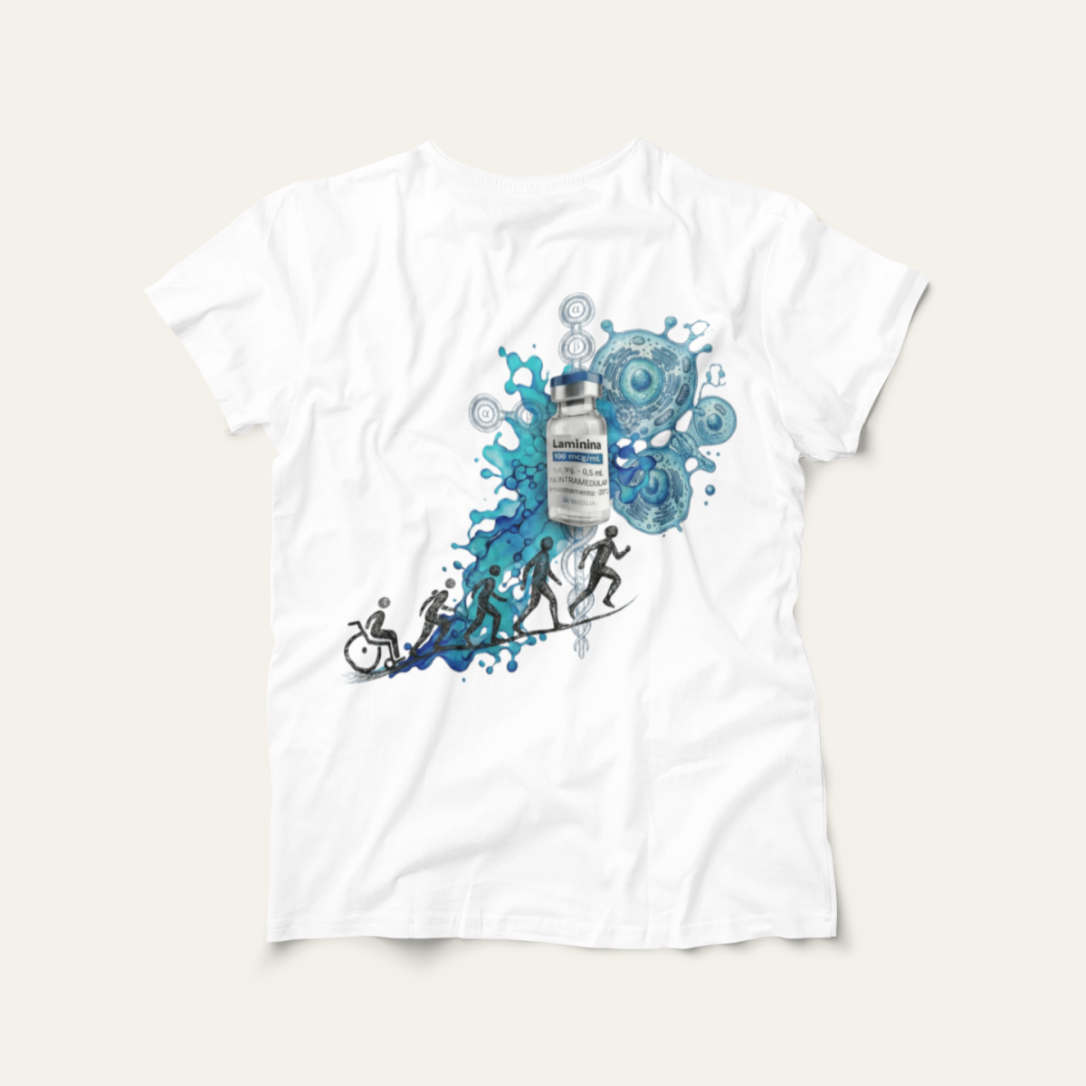 Camiseta Ciência Viva: Saúde e Trabalho - VOZ ATIVA | Algodão 100% (Prime-Premium)