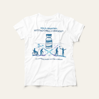 Camiseta Recompondo Conexões: Saúde e Trabalho - VOZ ATIVA | Algodão 100% (Prime-Premium