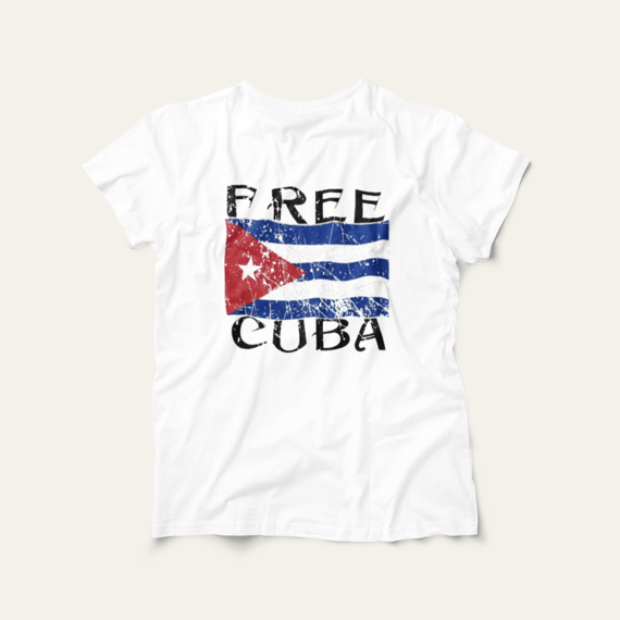 Camiseta Estrela de Cuba: Socialismo no Mundo - VOZ ATIVA | Algodão 100% (Prime-Premium)