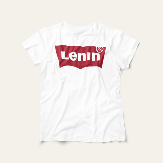 Camiseta Lenin Brand: Sátira Ativa - VOZ ATIVA | Algodão 100% (Prime-Premium)